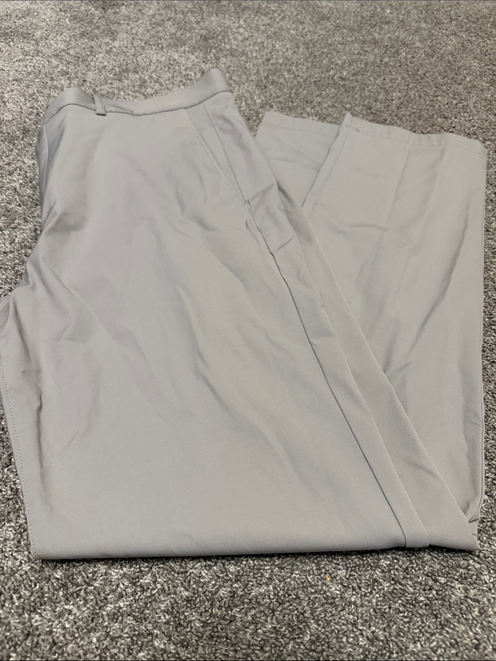 Theory Light Gray Men's Pants - Straight Leg